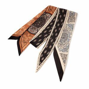 Skinny Scarf Set of 3 – Headband / Purse Handle Wrap Boho Prints